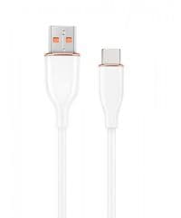Кабель Cablexpert CC-USB2S-AMCM-1.5M-W, преміум якість USB 2.0 A-тато\С-тото,1.5 м.