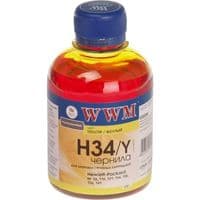 Чернила WWM HP №22/134/136 1000г Yellow (H34/Y-4)