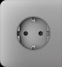 Боковая панель для встроенной розетки Ajax SideCover for Outlet Basic, fog