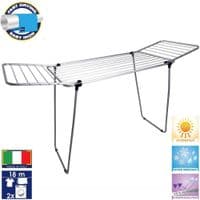 Сушилка для белья Casa Si Pluto 18m Silver Напольная (CS92748Q05) (DAS302868)