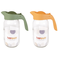 Банка HEREVIN з дозатором та тримачем 1 л (111271-150)