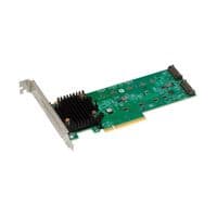 Broadcom 2x Hybrid Gen 4 NVMe/SATA M.2 RAID 0/1 Carrier, Standard LP,RoHS