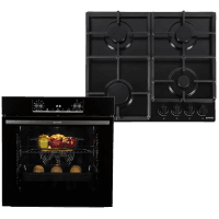 Вбудований комплект GORENJE духова шафа BO6735E02BK + вар. поверхня G641EB