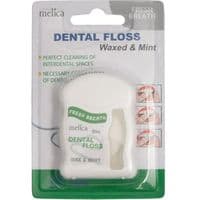 Зубная нить Melica Dental Floss Waxed & Mint 50 м (4770416002481)