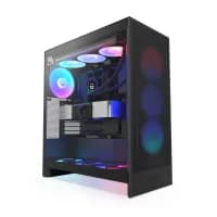 Корпус NZXT H7 Flow RGB Mid - Tower ATX Case - Полностью черный