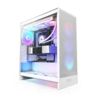 Корпус NZXT H7 Flow RGB Mid - Tower ATX Case - Полностью белый