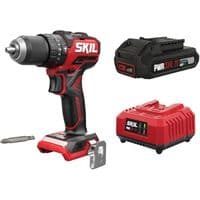 Шуруповерт Skil аккумуляторный безщеточный ударный 3075 CA Compact, 2.5Ah (CD1E3075CA+BC1E3110AA)