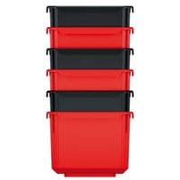 Ящик для інструментів Kistenberg набір ємностей 6 шт, 140*75*280, X Block, KXBS148 (KXBS148)