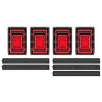 Ящик для інструментів Kistenberg набір ємностей з підвісною штангою, 580*235*130, KST16 (KST16)