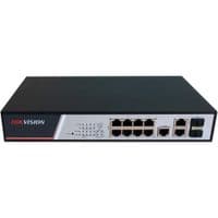 Комутатор 8 портів керований Hikvision DS-3E2310P PoE