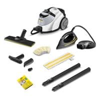 Пароочисник Karcher SC 5 EasyFix Iron, 2250Вт, 1500мл, 4.2Бар, праска,швабра, білий