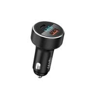 Автомобільний зарядний пристрій Remax RCC-215 Salo (2xUSB, 4.5A) Black (6972174159294)
