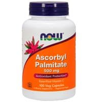 Витамин Now Foods Аскорбил Пальмитат, Ascorbyl Palmitate, 500 мг, 100 вегетари (NOW-00608)