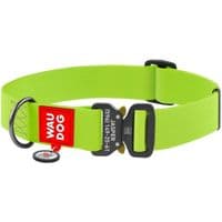 Ошейник для животных WAUDOG Waterproof с QR паспортом XXL Ш 40 мм Д 43-70 см(салатовый) (28015)