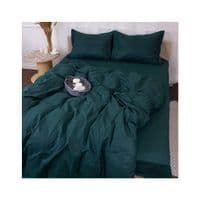 Постельное белье MirSon Poplin Line 091 Emerald 110x140 (2200006277408)