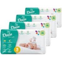 Підгузки Dada Extra Soft Розмір 3 MIDI (4-9 кг) 4 упаковки по 50 шт (200 шт) (4820174989545)