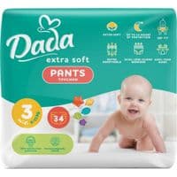 Подгузники Dada Extra Soft Extra Размер 6 Large (16+ кг) 4 упаковки по 38 шт (152 шт) (4820174989576)