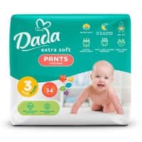 Підгузки Dada Extra Soft 3 Midi (6-11 кг) 136 шт. (4 упаковки по 34 шт) (4820174989613)