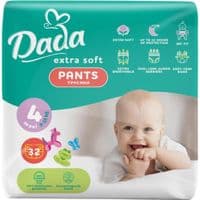 Подгузники Dada Extra Soft 4 Maxi (9-15 кг) 128 шт (4 упаковки по 32 шт) (4820174989606)