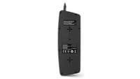 Мережевий фільтр живлення REAL-EL REAL-EL RS-10 Protect, 1.8m, black (EL122300038)
