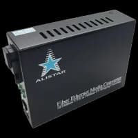 Медіаконвертер ALISTAR X5S 100M 10/100BASE-T RJ-45 - 100BASE-FX 1SM WDM SC 20KM TX1550/RX1310nm
