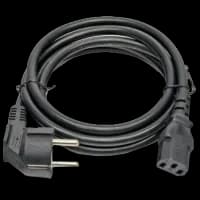 Шнур живлення Kingda (C13-CEE 7/7), 3 м, 0,75 мм2