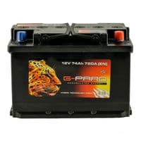 Аккумулятор автомобильный G-Pard 74 Аh/12V Euro (TRC074-00)