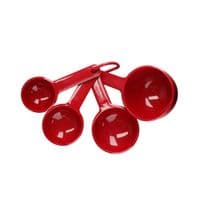 Аксесуар кухонний KitchenAid Набір мірних ложок Universal, 5 шт, червоний (KQG057OHERE)