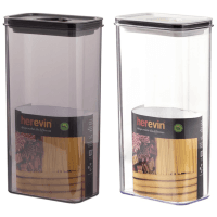 контейнер пл. HEREVIN Canister-Vacuum Lid-White-Black вакумна кр. 3 л (161194-000)