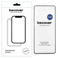 Скло захисне BeCover Motorola Moto G45 10D Black (712716)