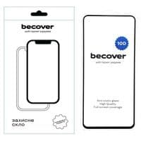 Стекло защитное BeCover Motorola Moto G75 10D Black (712718)