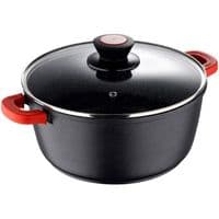 Кастрюля Bergner Chroma, с крышкой 20 см, 2.2 л (BG-30114-BK)