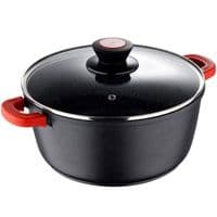 Кастрюля Bergner Chroma, с крышкой 24 см, 5 л (BG-30115-BK)