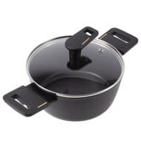 Каструля Bergner Copper, з кришкою 24 см (BG-30294-BK)