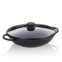 Сковорода Kela Atura WOK с крышкой 32 см, 4 л (15174)