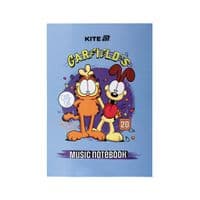 Зошит Kite для нот Garfield А4, 20 аркушів (GF25-404)