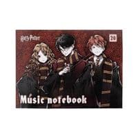 Зошит Kite для нот Harry Potter А5, 20 аркушів (HP25-405)