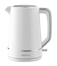 Электрочайник Ardesto 1.7л, Otter, пластик, белый матовый