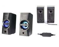 Акустическая система MICROLAB B-15 2.0, USB, mini-jack, черный