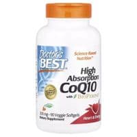 Витаминно-минеральный комплекс Doctor's Best Коэнзим Q10 высокой абсорбации с Биоперином, 300 мг, High Absor (DRB-00527)