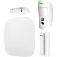 Комплект сигналізації Ajax StarterKit Cam Plus HDR ECG (8EU) UA white