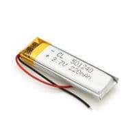 Літій-полімерний акумулятор 5*12*40mm (Li-ion 3.7В 200мАгод)