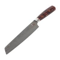 Кухонный нож MasterPro Tetsu, накири, 20 см, коричневый (BGMP-4127-BR)