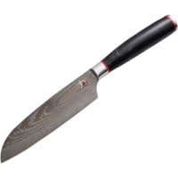 Кухонный нож MasterPro Tetsu, санток, 12.5 см, черный (BGMP-4129-MBK)