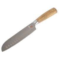 Кухонный нож MasterPro Tetsu, санток, 17.5 см, бежевый (BGMP-4168)
