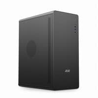 Корпус 2E Credo V500B без БП, 1xUSB3.0, 1х USB 2.0, 1xUSB Type-C, 1x120мм, VGA 310мм, ATX, черный