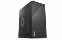 Корпус 2E TeamX TMX04 с BJ 2E ATX500W, 2xUSB3.0, 1x80мм, VGA 220мм, mATX, черный