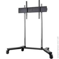 EDBAK Flat Screen Trolley for One 55"- 110" Screen, up to 130kg, VESA: 100x100 up to 1000x600, Black