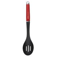 Ложка кухарська KitchenAid Coreline для сервіровки з прорізами, 35,3 см, червона (KAG004OHERE)