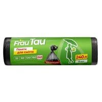 Пакеты для мусора Frau Tau Черные 240 л 5 шт. (4820263234549)